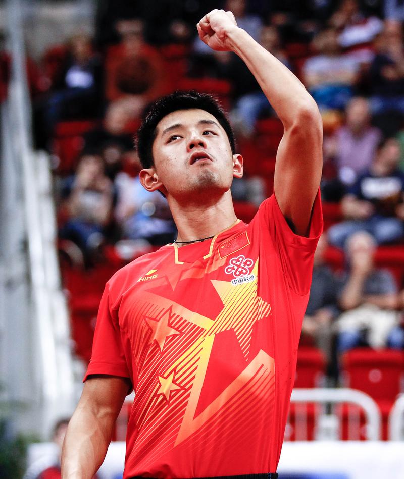 中国乒乓球队完胜日本乒乓球队，张继科打破历史纪录的简单介绍