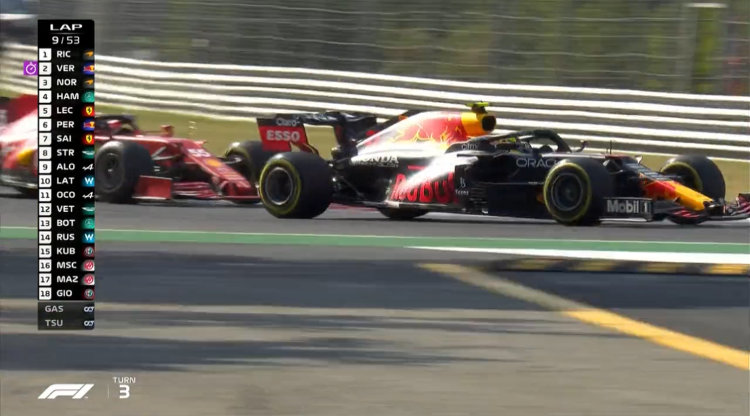 法拉利翻盘迈凯伦，佩雷兹刷新纪录